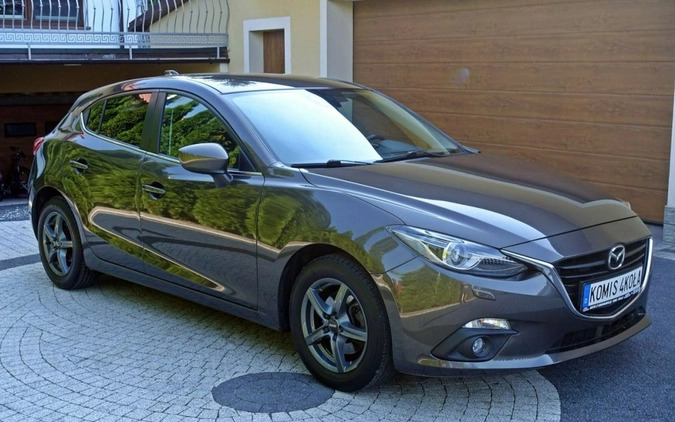 Mazda 3 cena 48900 przebieg: 147000, rok produkcji 2014 z Dęblin małe 254